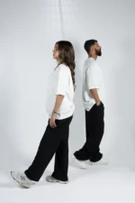 Essential Ribbed Off-White T-Shirt - Image 2