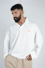 Shirt White Linen - Image 4