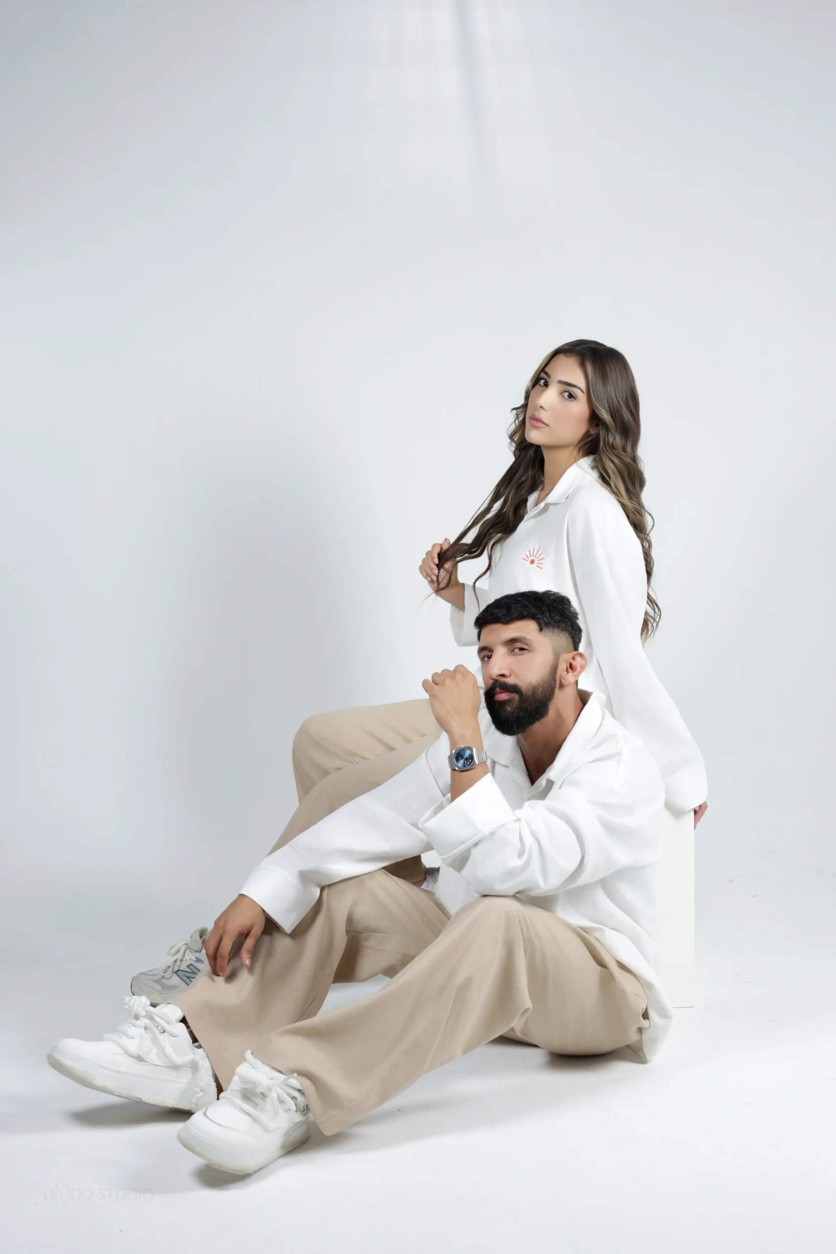 487A9981_(2) Shirt White Linen - Image 3